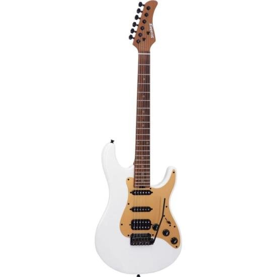 Guitarra Strinberg SGS500 Pearl White por 0,00 à vista no boleto/pix ou parcele em até 1x sem juros. Compre na loja Mundomax!