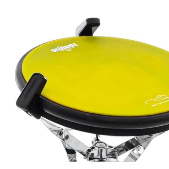 Pad de Estudo Williams Double 12\" WSP12-EB-DOUBLE Yellow/Black por 0,00 à vista no boleto/pix ou parcele em até 1x sem juros. Compre na loja Mundomax!