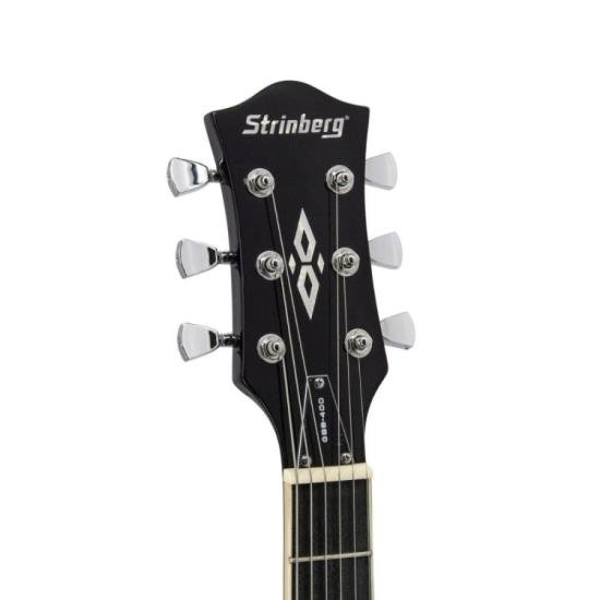 Guitarra Strinberg GSS400 Black por 1.399,00 à vista no boleto/pix ou parcele em até 12x sem juros. Compre na loja Mundomax!