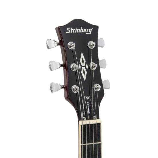 Guitarra Strinberg GSS400 Wine Red por 1.399,00 à vista no boleto/pix ou parcele em até 12x sem juros. Compre na loja Mundomax!