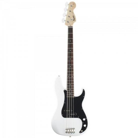 Contrabaixo FENDER Squier Affinity Precision Bass Branco por 0,00 à vista no boleto/pix ou parcele em até 1x sem juros. Compre na loja Mundomax!