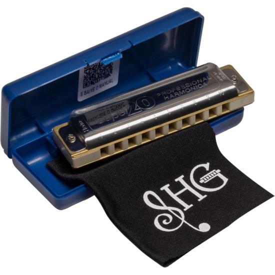 Gaita Diatônica SUPER 20 MI HERING por 139,99 à vista no boleto/pix ou parcele em até 5x sem juros. Compre na loja Mundomax!