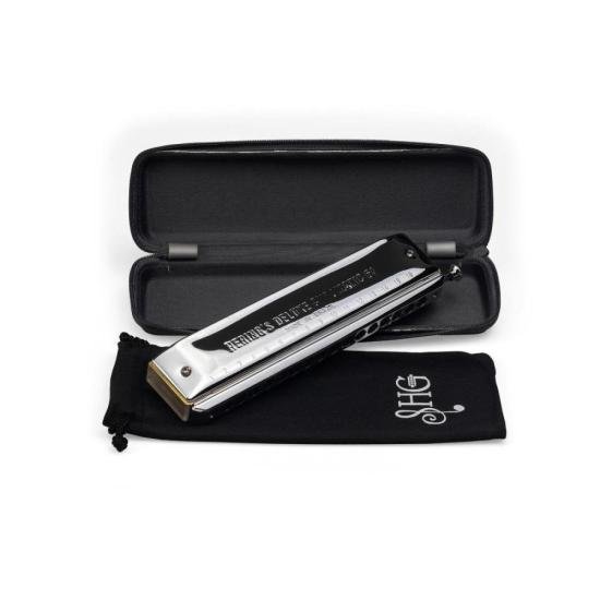 Gaita Cromática C(Dó) Hering Deluxe 64 por 1.099,00 à vista no boleto/pix ou parcele em até 12x sem juros. Compre na loja Mundomax!