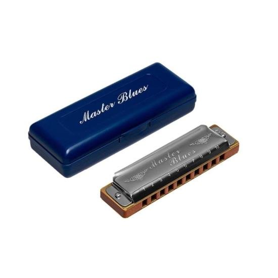 Gaita diatônica MASTER BLUES RÉ HERING por 188,00 à vista no boleto/pix ou parcele em até 7x sem juros. Compre na loja Mundomax!