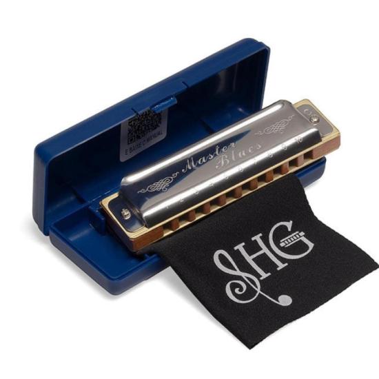 Gaita diatônica MASTER BLUES LÁ HERING por 190,00 à vista no boleto/pix ou parcele em até 7x sem juros. Compre na loja Mundomax!