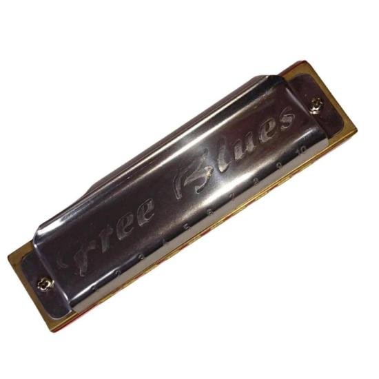 Gaita HERING Diatônica em Ré (D) 20 Vozes Free Blues por 185,00 à vista no boleto/pix ou parcele em até 7x sem juros. Compre na loja Mundomax!