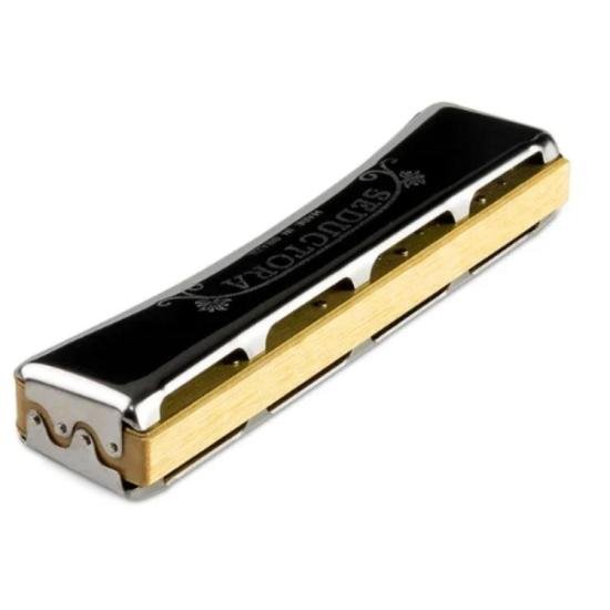 Gaita Profissional Hering Harmônica Sedutora 7932 (Dó) Oitavada 32 vozes por 159,00 à vista no boleto/pix ou parcele em até 6x sem juros. Compre na loja Mundomax!