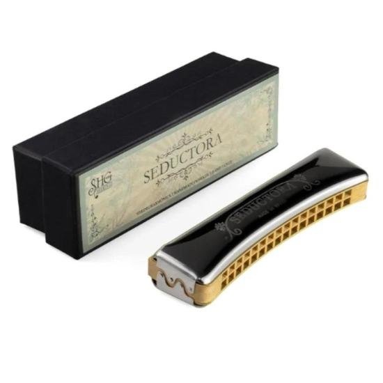 Gaita Profissional Hering Harmônica Sedutora 7932 (Dó) Oitavada 32 vozes por 159,00 à vista no boleto/pix ou parcele em até 6x sem juros. Compre na loja Mundomax!