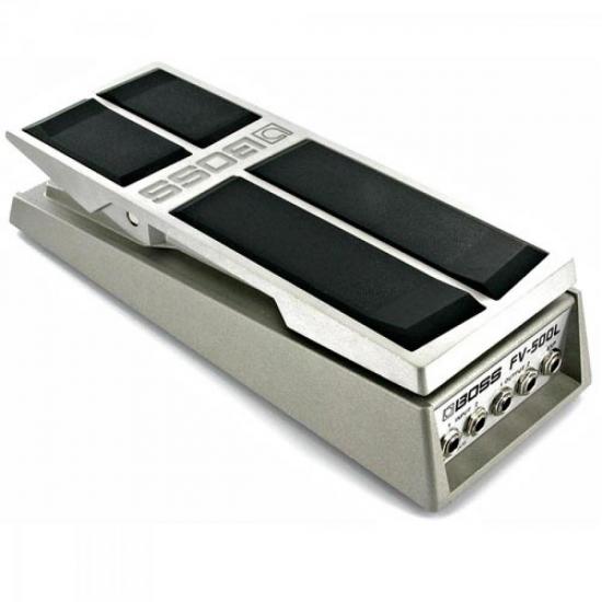Pedal de Expressão e Volume FV500L Prata/Preto BOSS por 999,90 à vista no boleto/pix ou parcele em até 10x sem juros. Compre na loja Mundomax!