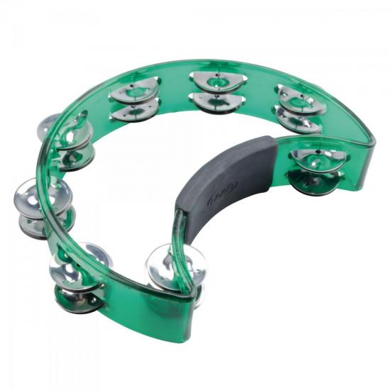 Pandeiro Meia Lua ABS Cristal IZZO por 0,00 à vista no boleto/pix ou parcele em até 1x sem juros. Compre na loja Mundomax!