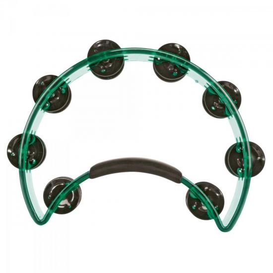 Pandeiro Meia Lua ABS Cristal IZZO por 0,00 à vista no boleto/pix ou parcele em até 1x sem juros. Compre na loja Mundomax!