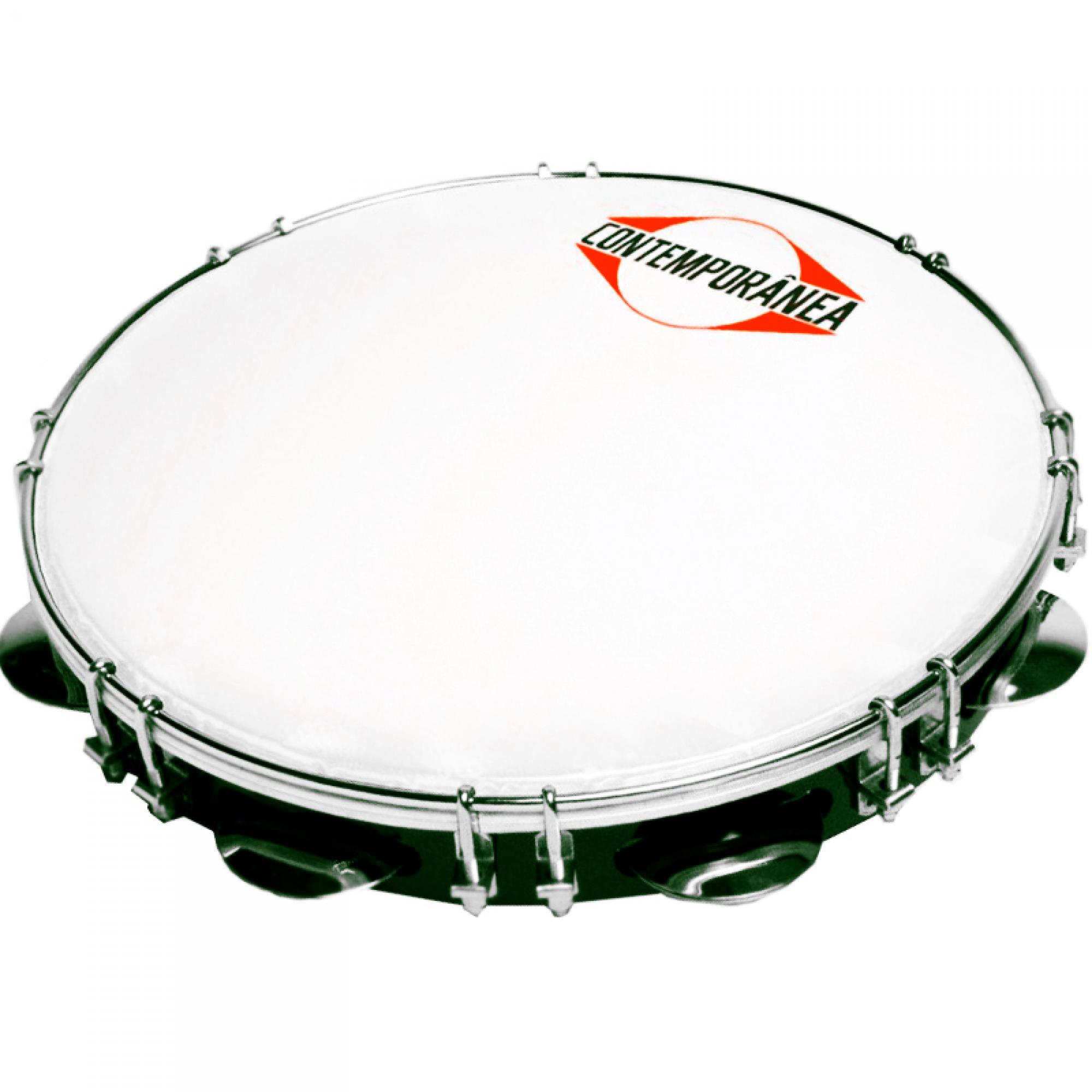 Pandeiro 12" em Madeira/Nylon CONTEMPORANEA - Mundomax