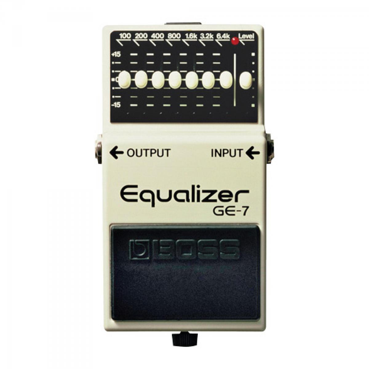 Pedal Equalizer GE7 BOSS - Mundomax