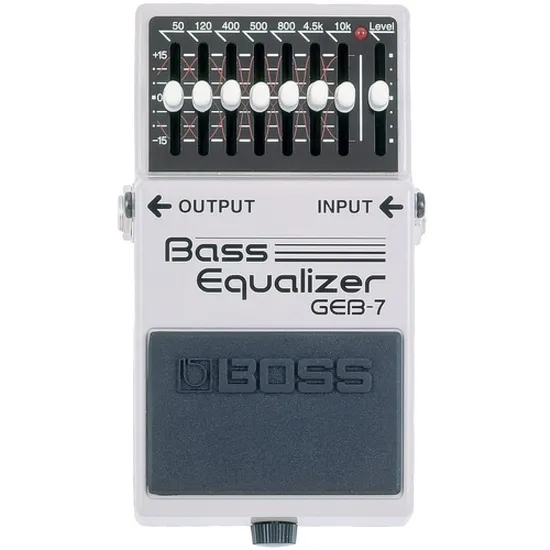 Pedal Para Contrabaixo GEB7 Bass Equalizer BOSS (9771)